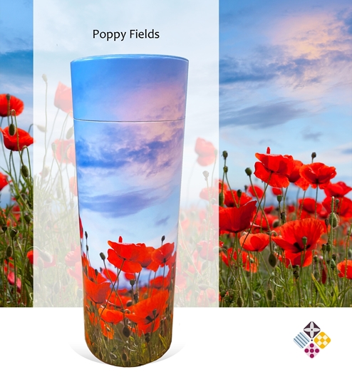 Picture of Poppy Fields Scatter Tube 